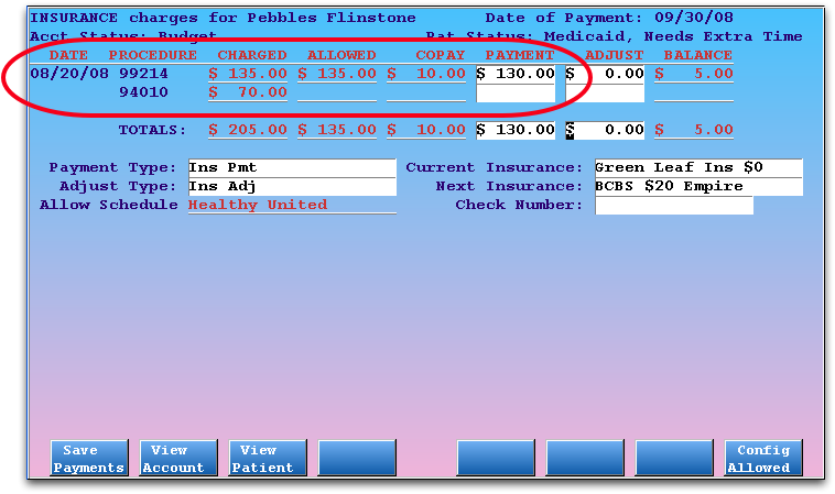 Post Insurance Payments and Compare to Allowed Amount PCC Learn