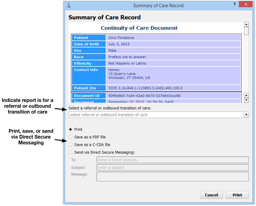 what is summary care record
