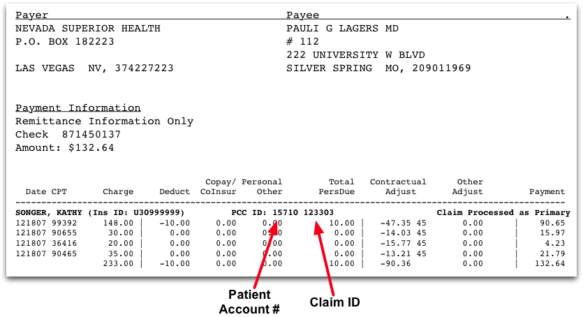 What Is A Claim ID Number PCC Learn