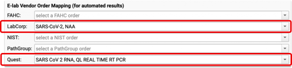 Create A Covid 19 Test Lab Order Pcc Learn