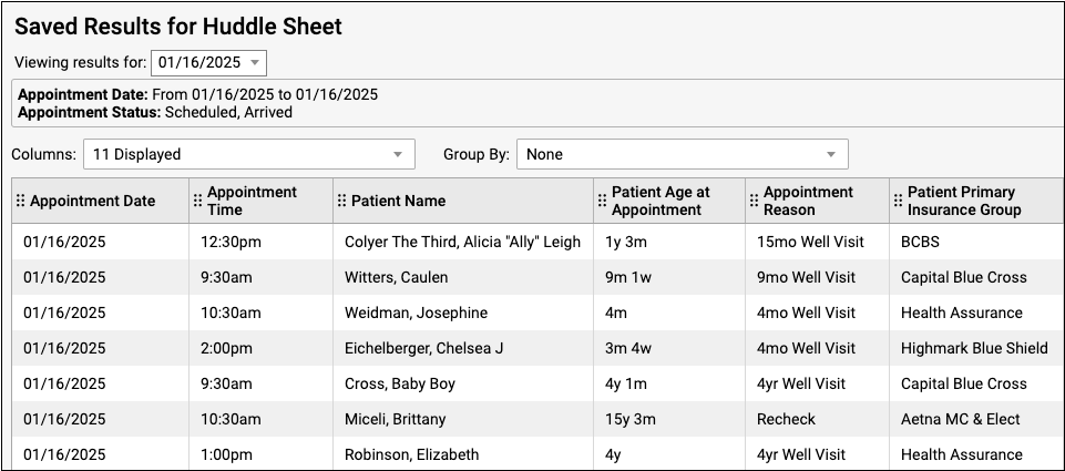 Schedule Reports in PCC EHR PCC Learn