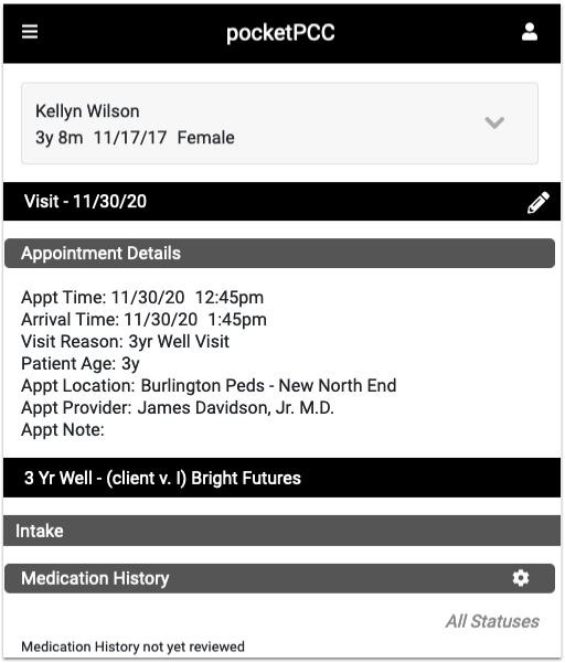 Patient Chart Review Example