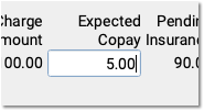 Change the Copay Due on a Charge - PCC Learn