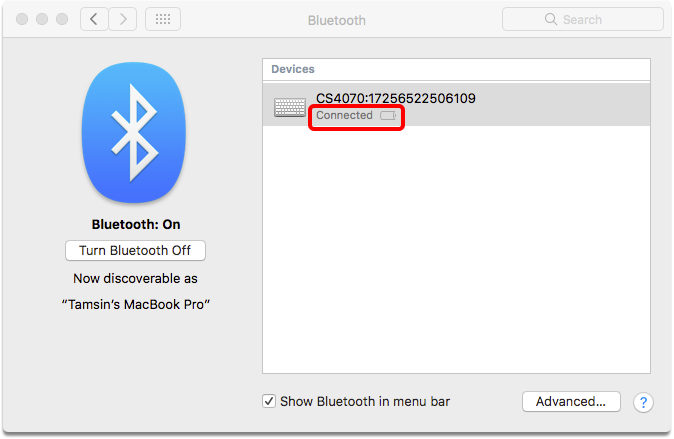 bluetooth scanner for mac